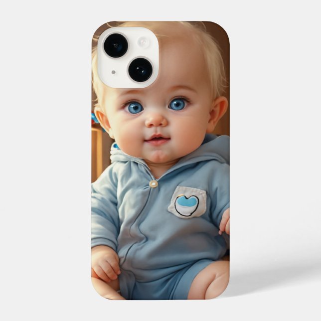 Cute Baby Logo iPhone 14 Slim Fit Case – Glory (Verso)