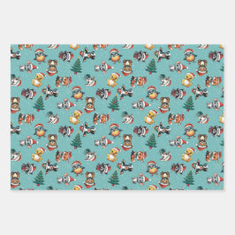 Cute Baby Santa Hat Animals