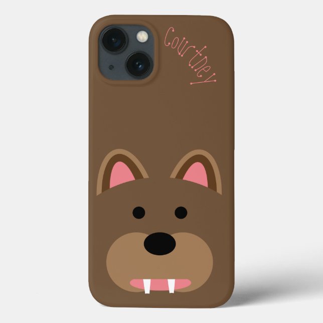 Cute Bear Personalizável (Verso)