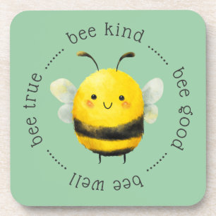 Cute Bee Attitudes porta-copos de bebida