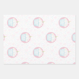 Cute Birthday Cupcake with Candle