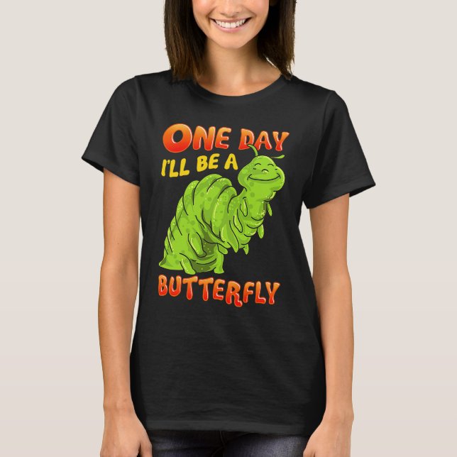 Cute Butterfly Caterpillar Top for Girls with Sayi (Frente)
