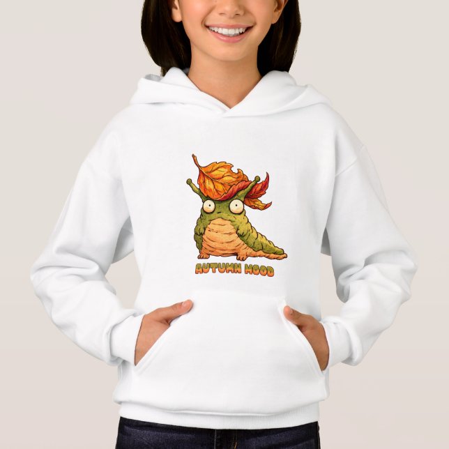 Cute Capuz de Lesma de Humor de Outono  (Frente)