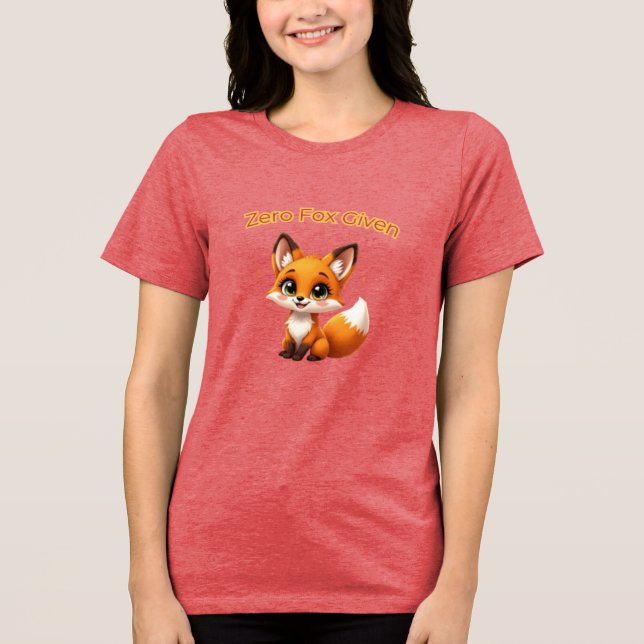 Cute Cartoon Fox – Adorable Kawaii Style (Frente)