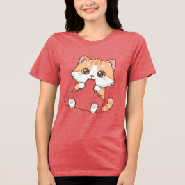Cute Cat Bite Happens T-shirt