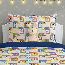 Cute Chameleon Pattern on Cream