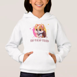 Cute Chibi Kawaii Corgi Nome Ano escolar no verso