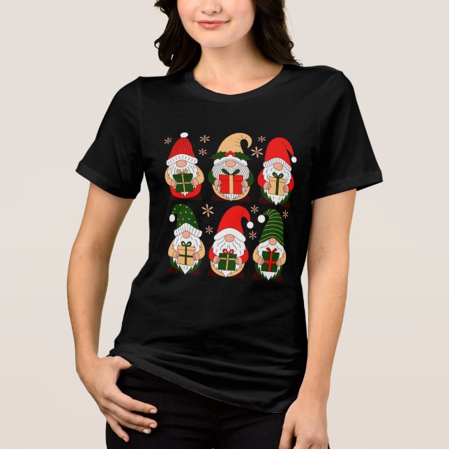 Cute Christmas Gnomes  (Frente)