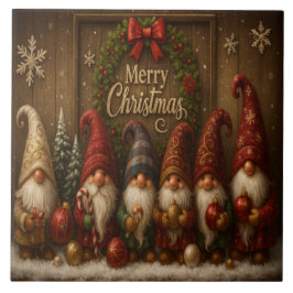 Cute Christmas Gnomes Merry