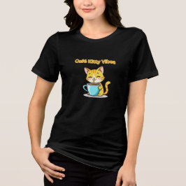 **Cute Coffee Cat – Adorable Cat Drinking Coffee I