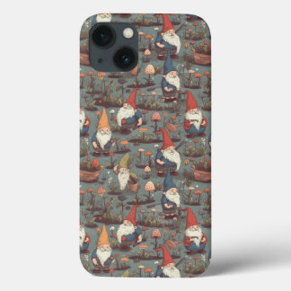 Cute Cottagecore Gnome iPhone / iPad case
