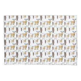 Cute Deer Buck Bull Elk Mão Desenhada Criança