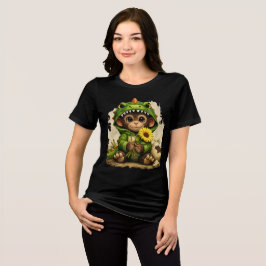 Cute Dino Monkey T-Shirt – Adorable Animal Gift