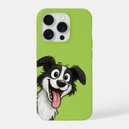 Cute Dog lime green