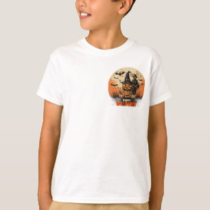 Cute Fantasma de Halloween com Camiseta T Funny Sp