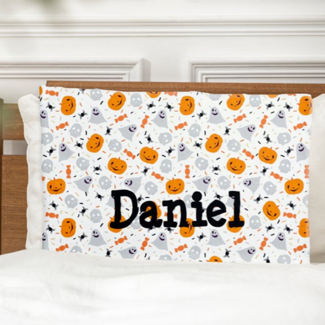 Cute Fantasma e Abóbora Halloween (Bring Halloween fun to bedtime)