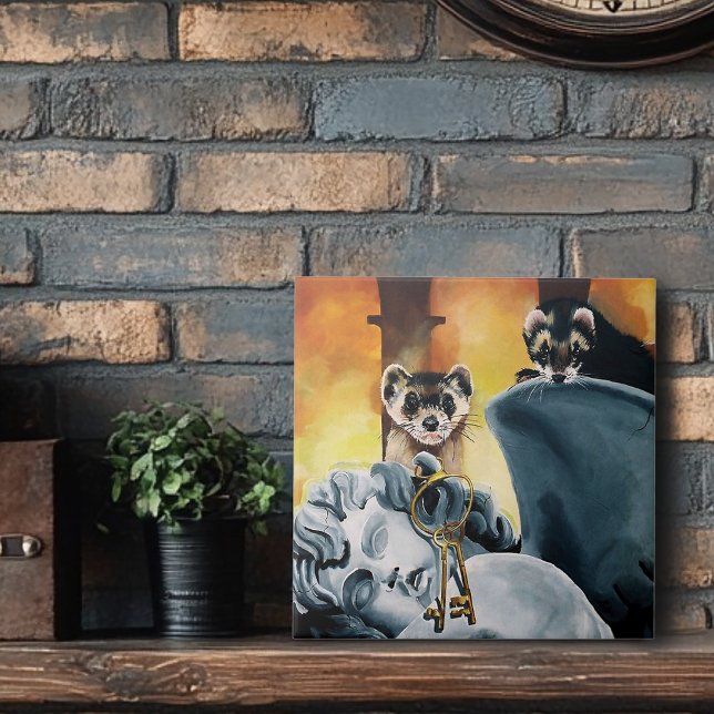 Cute Ferret Keys Cherub (Criador carregado)