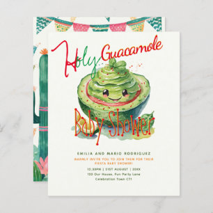 Cute Fiesta Santa Guacamole Chá de fraldas ORÇAMEN