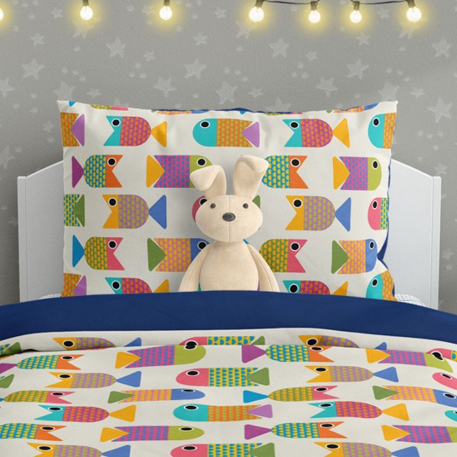 Cute Fish Pattern on Cream (Criador carregado)