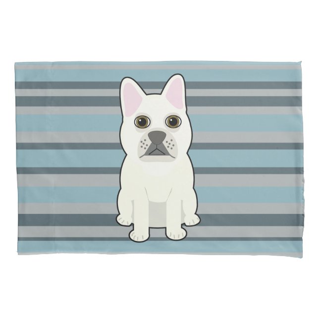 Cute French Bulldog Blue Striped (Frente)