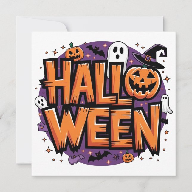 Cute funny halloween (Frente)