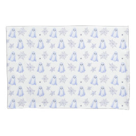 Cute Ghost and Spiderweb Halloween