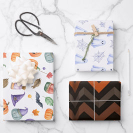 Cute Ghost and Spiderweb Halloween