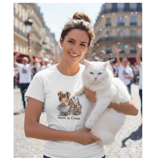 Cute Gingerbread Girl in Teacup Christmas (Criador carregado)