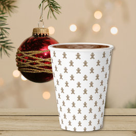 Cute Gingerbread Man Iced Cookies Pattern 12oz