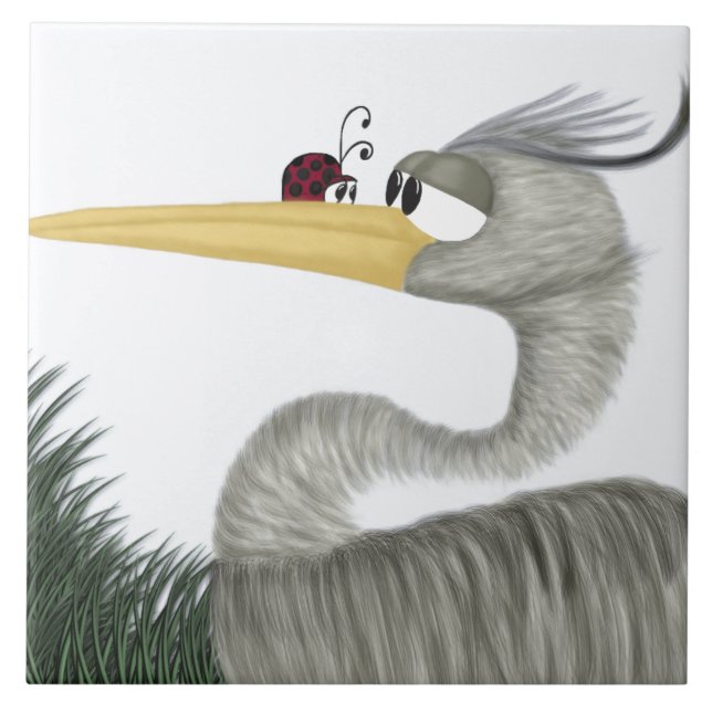 Cute Heron e Ladybug (Frente)
