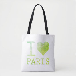 Cute I Love Paris Tote Bag