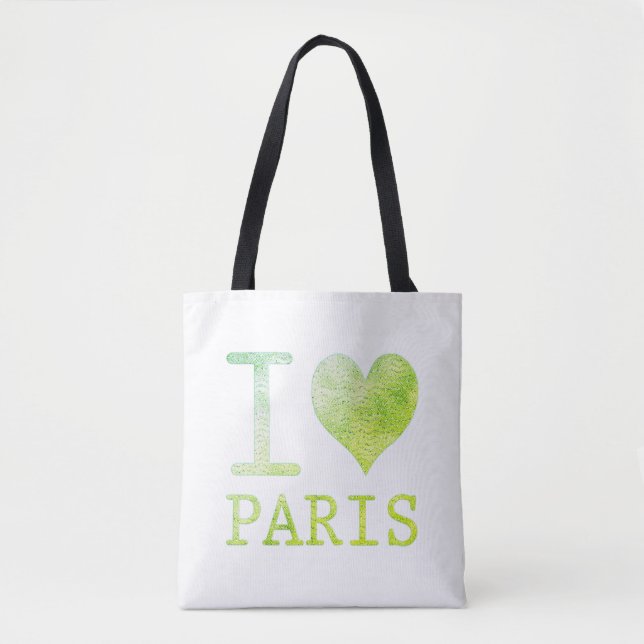 Cute I Love Paris Tote Bag (Frente)