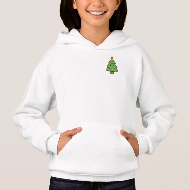 Cute Kawaii Christmas Tree Shirt • Cute Holiday Gi (Frente)