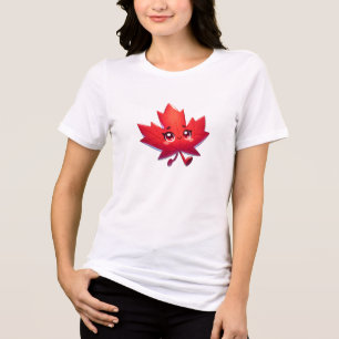 Cute Kawaii Maple Leaf   Elbows Up Canadá