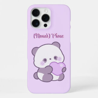 Cute Kawaii Pastel Roso Panda com Coração Personal