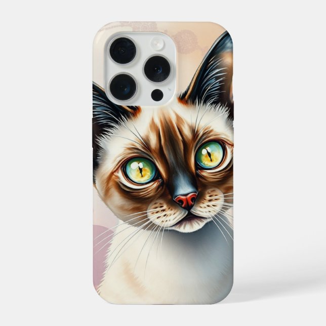 Cute Kitten Design with Vibrant Eyes (Verso)