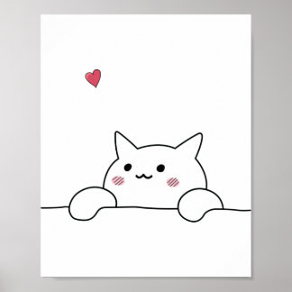 Cute Kitten Poster