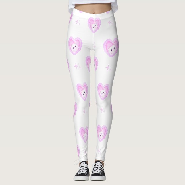 Cute Leggings de YOGA estampadas (Frente)