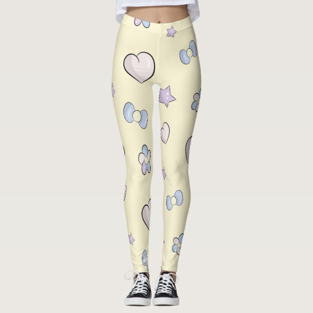 Cute Leggings de YOGA estampadas (Frente)