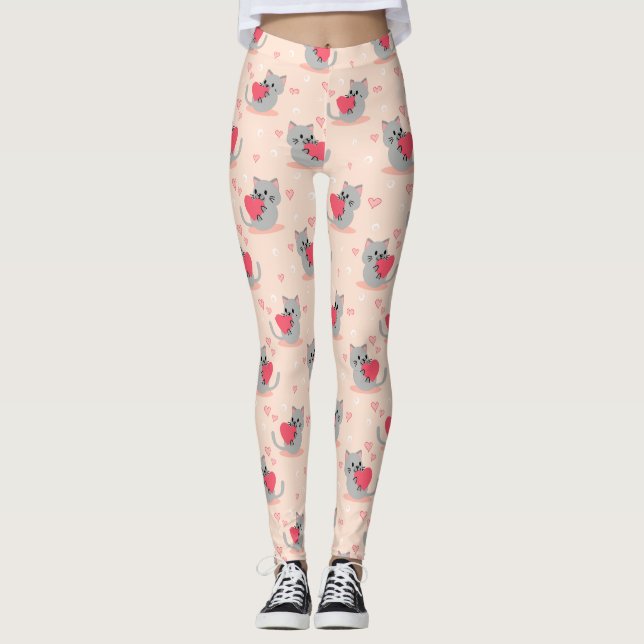 Cute Leggings de YOGA estampadas (Frente)