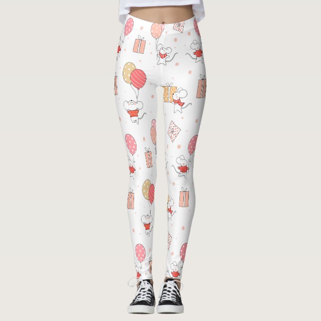Cute Leggings de YOGA estampadas (Frente)