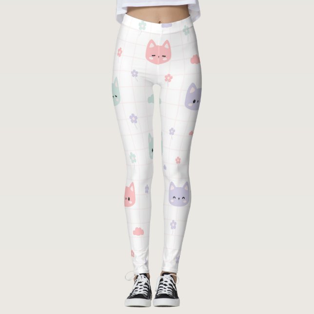 Cute Leggings de YOGA estampadas (Frente)