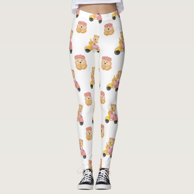 Cute Leggings de YOGA estampadas (Frente)