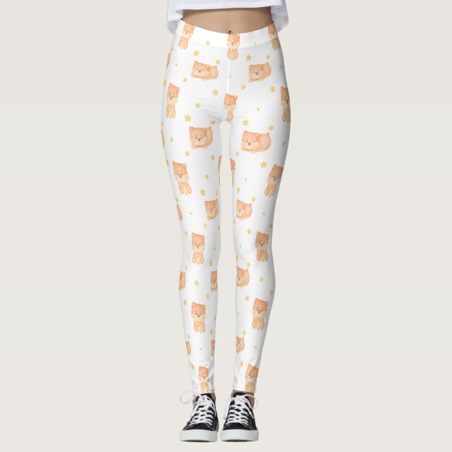 Cute Leggings de YOGA estampadas (Frente)