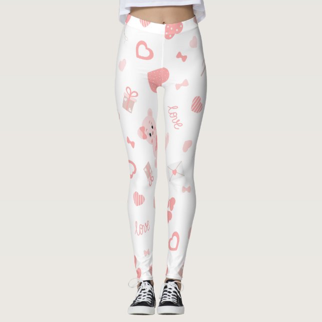 Cute Leggings de YOGA estampadas (Frente)