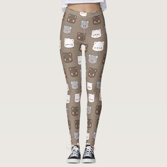 Cute Leggings de YOGA estampadas (Frente)