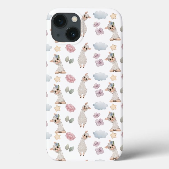 CUTE LLAMA Case-Mate iPhone case (Verso)