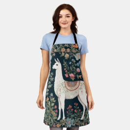 Cute Llama Elegant Floral