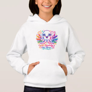 Cute Lula volta às aulas Kids Hoodie