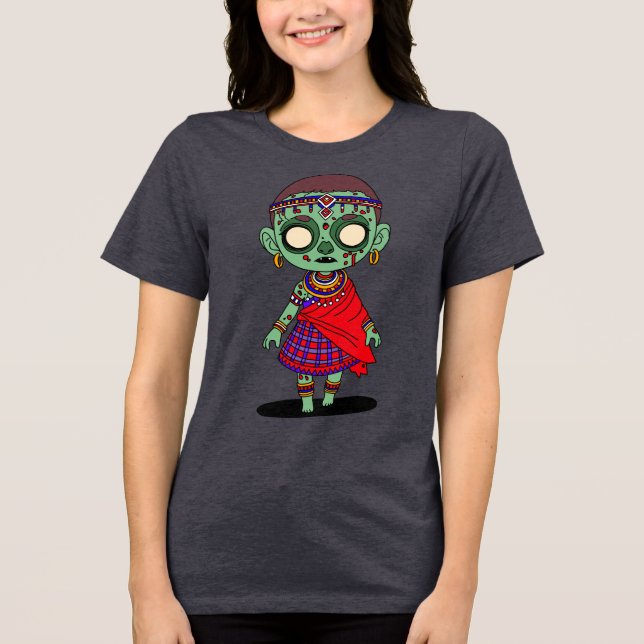 Cute Maasai Zombie (Frente)